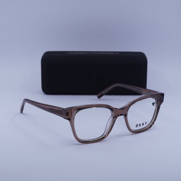 Dkny DK5048 270 Cat Eye 50mm Eyeglasses - Mink Laminate - Picture 1 of 10